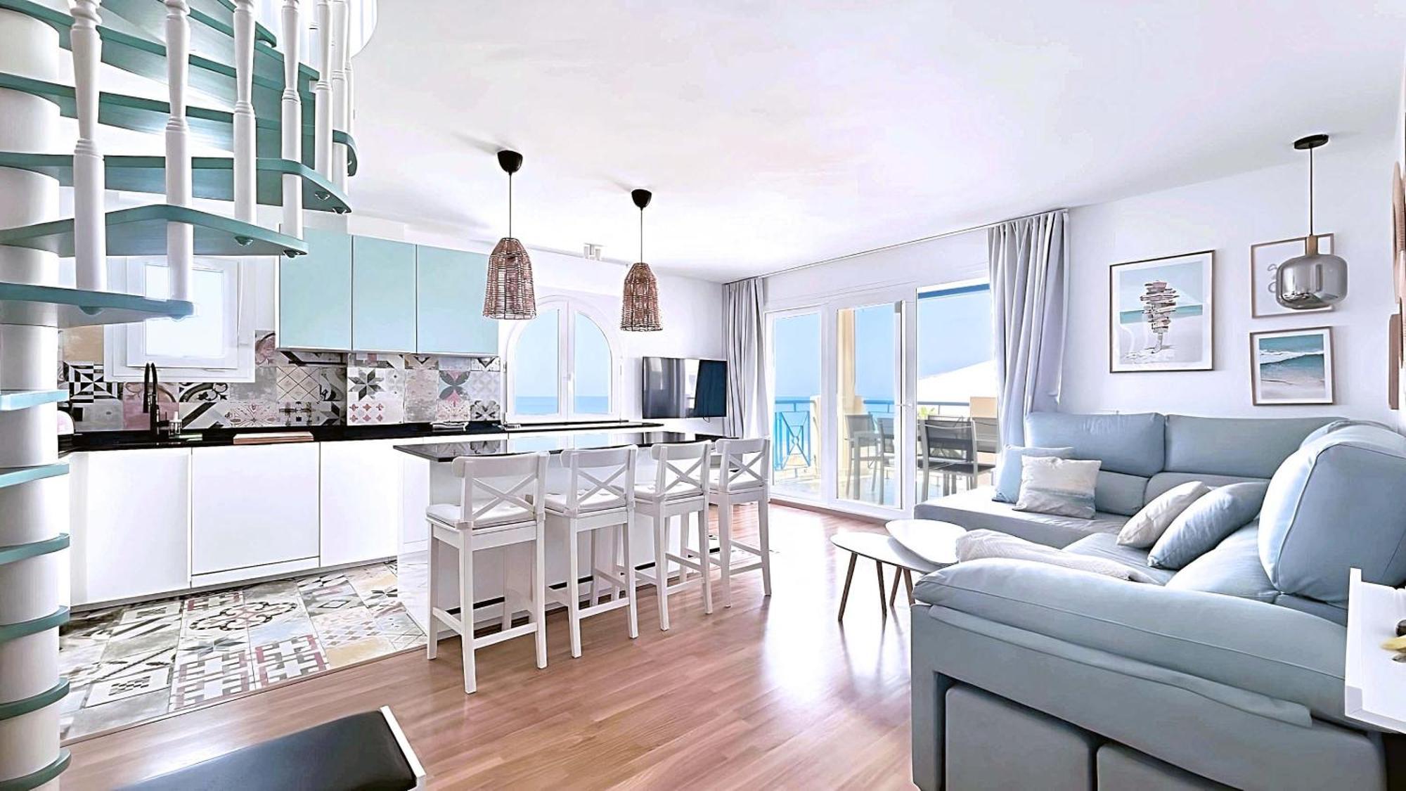 モルシェAtico De Albaida Duplex Frente Al Marアパートメント エクステリア 写真